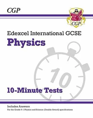 New Grade 9-1 Edexcel International GCSE Physics: 10-Minute Test... by CGP Books - Image 1 of 2
