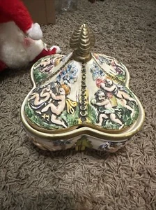 Vintage Candy Dish with lid - Picture 1 of 8