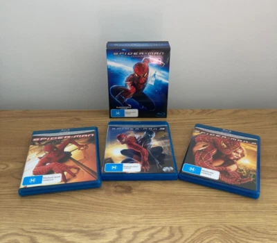 Spider-Man: The High Definition Trilogy Blu-ray Box Set - Excellent Condition  - Image 1 of 4