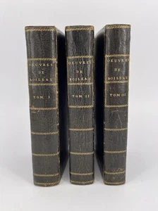 Oeuvres de Nicolas Boileau Band I, II und III, Ausgabe 1722  (AS 026) - Picture 1 of 6