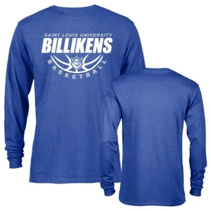 Saint Louis University Billikens Bball Basketball Long Sleeve Tee T-Shirt - Picture 1 of 15