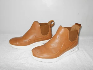 2019 NIKE AIR MAX THEA MID WOMENS USA 7 ALE BROWN LEATHER SHOES Z5 - Picture 1 of 7