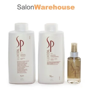 Wella SP Luxe Oil System Professional Shampoo And Conditioning 1litre + LUX OIL - Picture 1 of 1