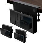 Desk Side Storage, under Desk Storage, Steel Hanging Desk Organizer, Laptop Hold
