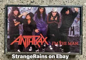 ANTHRAX - Cassette Tape - I'm The Man - Thrash Metal - Scott Ian - Picture 1 of 4