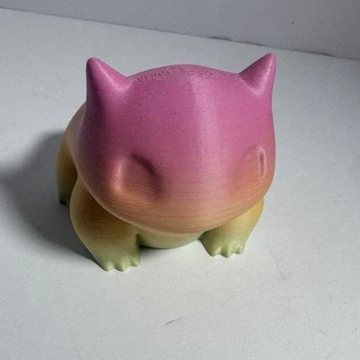 Impreso en 3D - Pokemon Bulbasaur Maceta Suculenta Multicolor PLA Foto 1 de 4