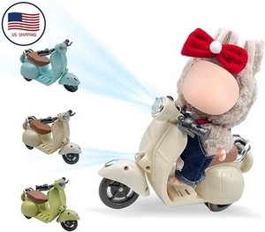 Zubehör für Puppe - Roller Spielzeug mit LED Beleuchtung & Musik für Labubu 17 cm Puppen - Bild 1 von 9