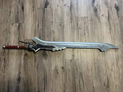 United Cutlery Devil May Cry Red Queen Sword Nero Cosplay Arma Aço Série - Imagem 1 de 4