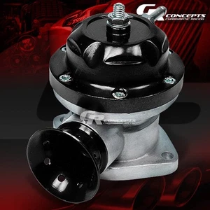VÁLVULA DE SOPLADO TURBO BRIDA 2.5" UNIVERSAL ALUMINIO NEGRO ESTILO RS BOV 30 PSI - Imagen 1 de 1