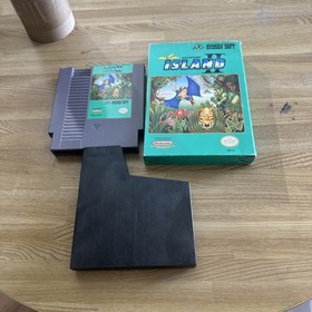 Adventure Island II 2 - Nintendo Entertainment System NES - Game + Box