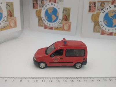 PMPB9-0422 Auto Vigili Del Fuoco SOLIDO RENAULT KANGOO DIREZIONE AIN 1/43 - Immagine 1 di 2
