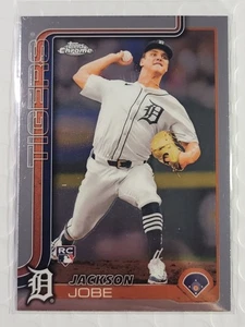 2025 Topps Chrome Jackson Jobe RC #249 Detroit Tigers - Picture 1 of 2