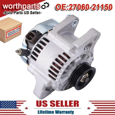80AMP Alternator For 2006 2007-2014 Toyota Yaris 1.5L 27060-21150,11505,11203 Foto 1 de 4