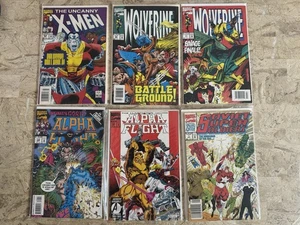 Uncanny X-Men 302 Wolverine 68 71 Alpha Flight 120 124 Marvel Comics Lot 1993 - Bild 1 von 7