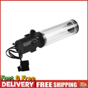 G1/4 Thread XHC8+160mm Cylinder Water Tank Water Pump for CPU Water Cooling ~ - Bild 1 von 12