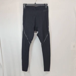 Adidas Taglia Media Pantaloni Stretti Donna Pelle Alpha TechFit Compressione 360 L/S Nero - Foto 1 di 8
