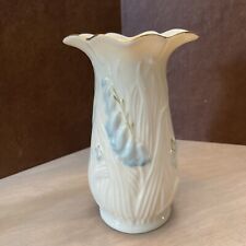 Lilly Of The Valley Vintage 6” Bone China Cream Vase Belleek Of Ireland