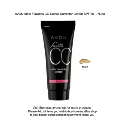 Avon Ideal Flawless CC Cream ~ Various Shades ~ New Old Discontinued Stock - Image 1 of 3