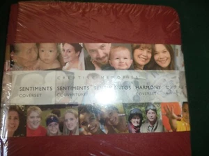Creative Memories 7 x 7 Sentiments Scrapbook Coverset Album Cranberry Red NIP - Picture 1 of 3