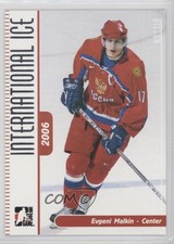 2006 In the Game-Used International Ice Signature Series Evgeni Malkin Rookie RC