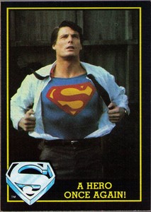 1983 Topps Superman III #67 A Hero Once Again