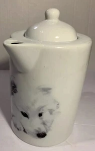 Tetera blanca personalizada Zazzle con estampado de husky de Alaska - Imagen 1 de 12