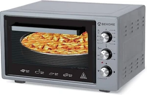 Forno Elettrico Ventilato 38 litri con Girarrosto, Autopulente e Smaltato BEHOME - Foto 1 di 5