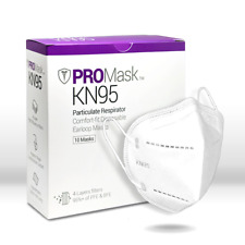 10/50/100 PROMask KN95 Disposable Face Masks 4 Layers Filters 95%+ PFE & BFE