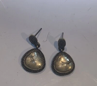 Lia Sophia Kiam Family Statement Earrings Clear Stone Crystal - Image 1 of 4