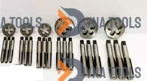 BSW TAP & DIE SET 3/16" - 1/2" - 24 PCS SET - BRITISH STANDARD WHITWORTH SMUG - Picture 1 of 3