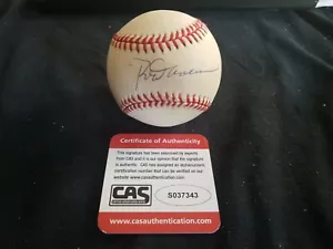 ROD CAREW ALL STAR GENUINE CERTIFIED AUTHENTIC SIGNED AUTOGRAPH BASEBALL CAS COA - Picture 1 of 4