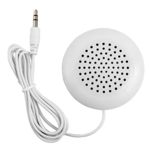 Mini Speaker 3.5mm Portable Pillow Audio Speaker For iPod/MP3/MP4 /CD/Smartphone - Picture 1 of 11