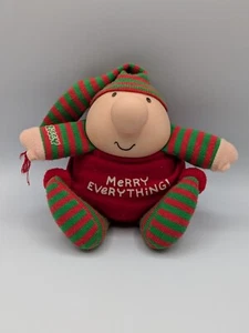 Vintage 1988 Ziggy "Merry Everything" Christmas Doll Plush by Tom Wilson - Picture 1 of 9