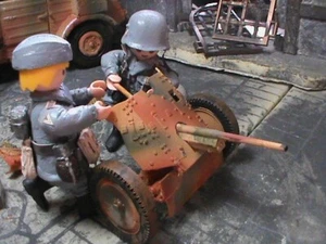 PLAYMOBIL CUSTOM CAÑON PAK 36 FRENTE DEL ESTE + DOTACION WEHRMACHT REF-008 - Imagen 1 de 20