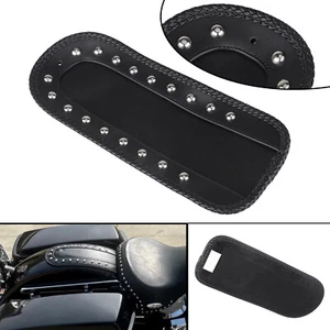 Black Rear Fender Bib Solo Seat Fit For Harley Softail Springer FXSTS Low Glide - Bild 1 von 16