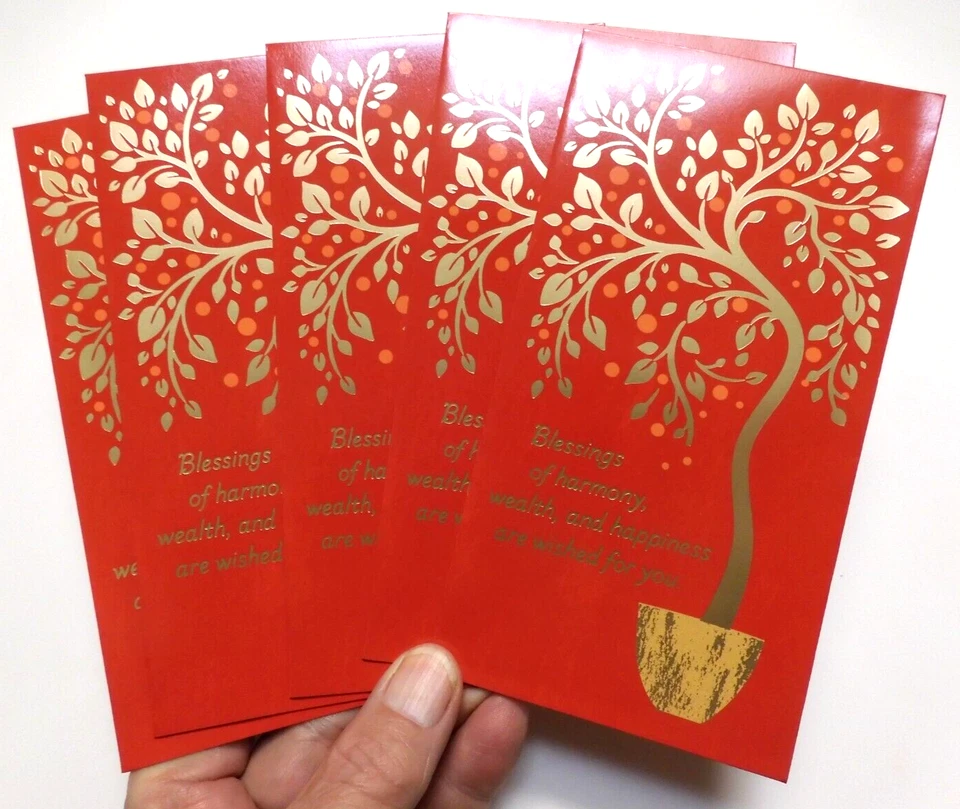 16 Hallmark Lunar New Year of the Red Horse Prosperity Money Holders - Image 1 of 4