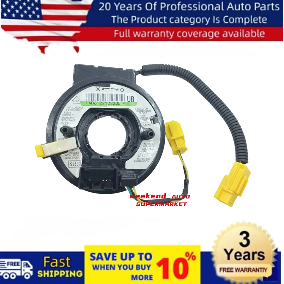 全新高品质时钟弹簧 适用于 2006 - 2008 ACURA TSX 77900-SEC-A51 — 第 1/4 张图片