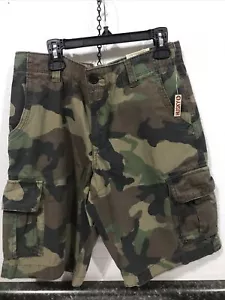 ARIZONA JEAN CO - BOYS - CARGO SHORTS - CAMO - SIZE 14 HUSKY (11-TW-400) - Picture 1 of 6
