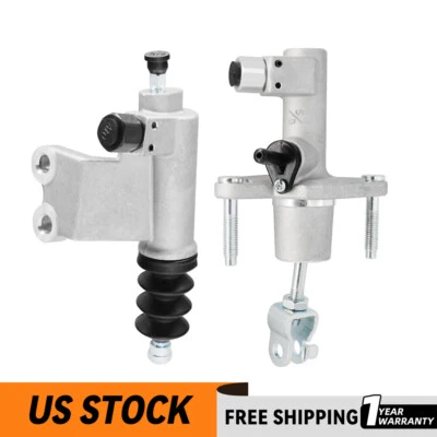 Conjunto de cilindros mestre e escravo de embreagem para Honda Civic 1.7L 2001 2002 2003 2004 2005 - Imagem 1 de 4