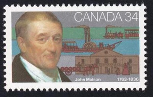Canada 1986 John Molson 34¢, MNH sc#1117 - Picture 1 of 1