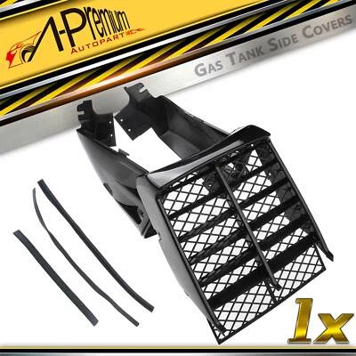 Black Plastic Gas Tank Side Covers with Grill for Yamaha Banshee 350 1987-2006 - Image 1 of 4