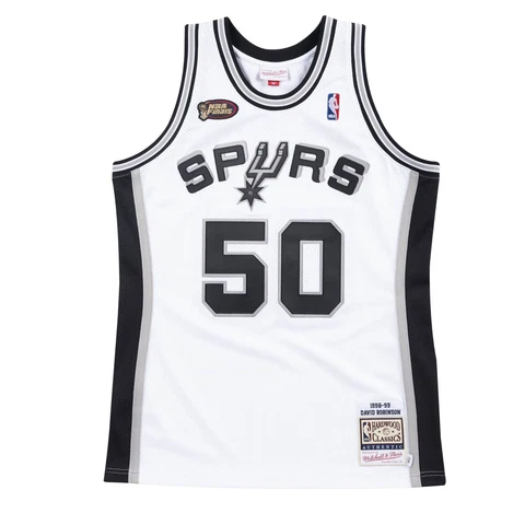 Mitchell & Ness NBA Authentic Home Finals Jersey Spurs 1998 David Robinson *NEW* Cover