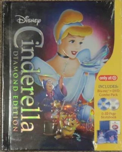 CINDERELLA  BLURAY W/ 32 PAGE BOOKLET NEW - Imagen 1 de 1