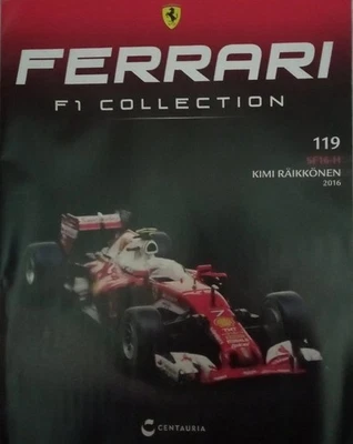 NEW IXO 1:43 F1 FERRARI SF16-H - Kimi Raikkonen 2016 +Magazine - Immagine 1 di 4