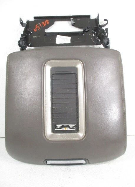 GMC Yukon Denali 2017 cuero negro consola tapa reposabrazos con cargador inalámbrico OEM Foto 1 de 4