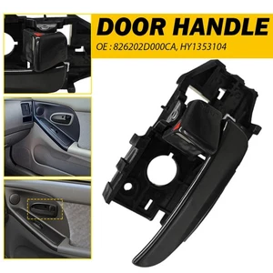 Manija interior interior negra del lado del pasajero delantero para Hyundai Elantra 2001-06 - Imagen 1 de 12