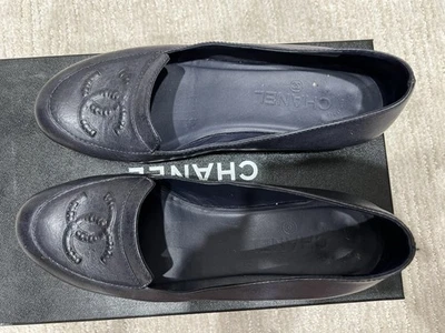 Zapatos Chanel Azul Talla 8.5 Foto 1 de 3