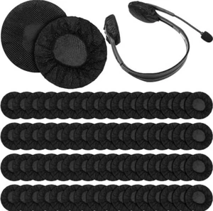 300 Pieces Disposable Headphone Ear Cover Non-Woven Sanitary Earpad Plantronics - Picture 1 of 4