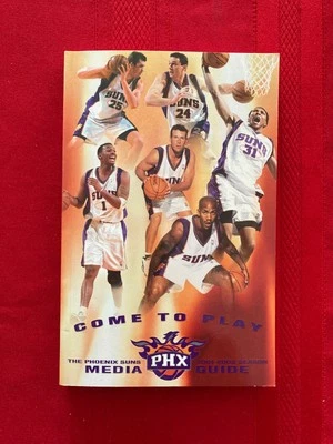 2001-2002 NBA Phoenix Suns guía de medios + suplemento / Hardaway / Marbury / Marion Foto 1 de 2