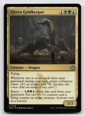 Kheru Goldkeeper U Tarkir: Dragonstorm 199 NM - Image 1 of 2